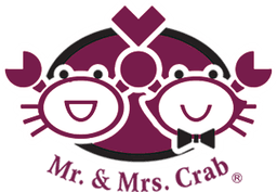 Mr. & Mrs. Crab logo